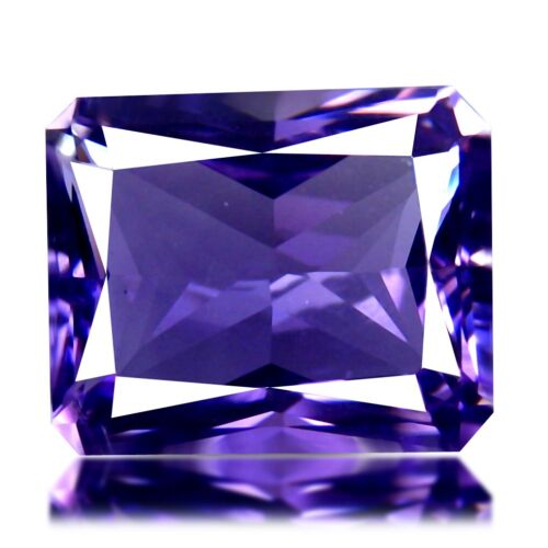 6.16 CTS 12x10mm AMAZING FIRE SPARKKLING PURPLISH AMETHYST LOOSE GEMSTONE - Picture 3 of 4