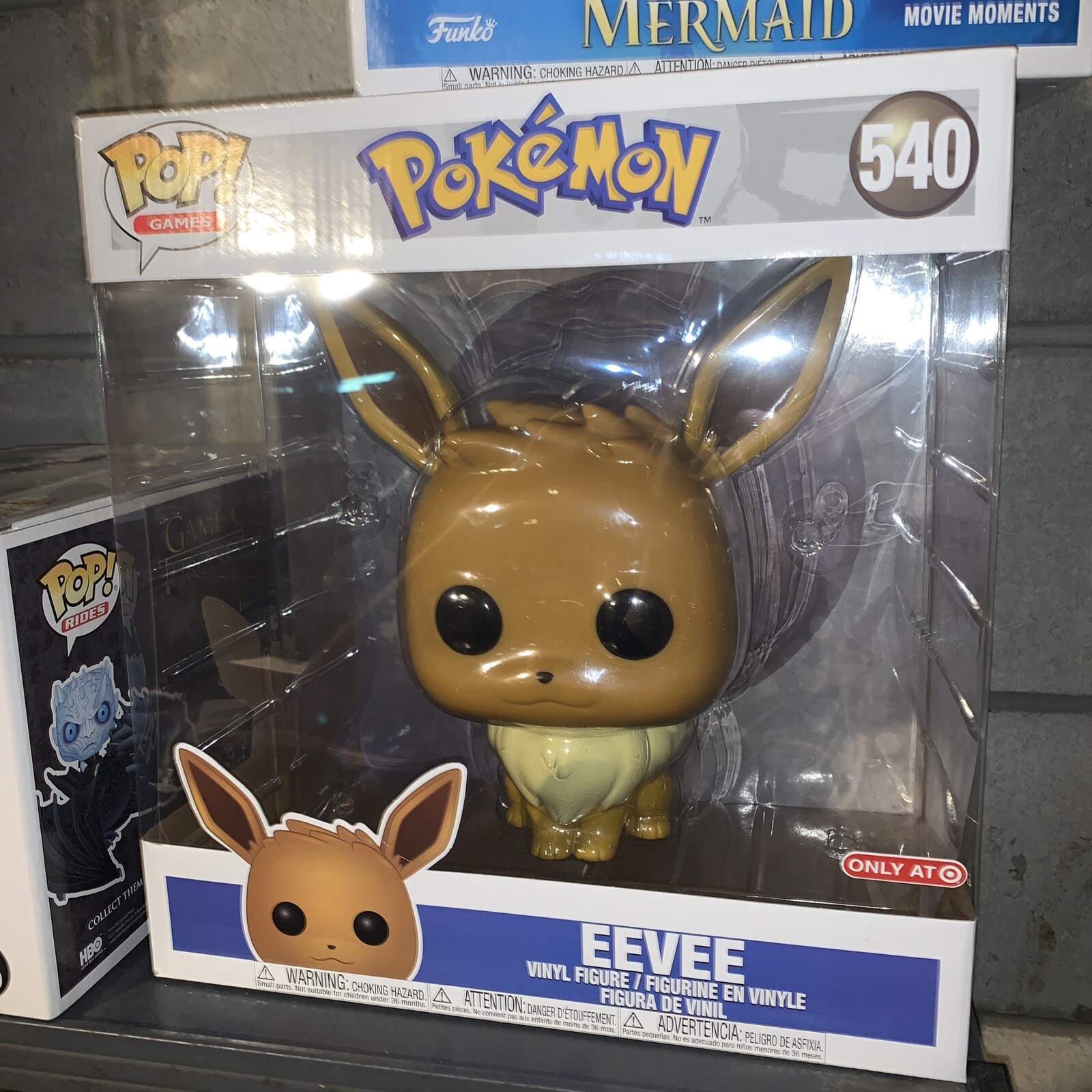 Funko Pop! Animación: Pokémon - Eevee (10 Pulgadas) Figura De Vinilo (Exclusivo Para Objetivos)