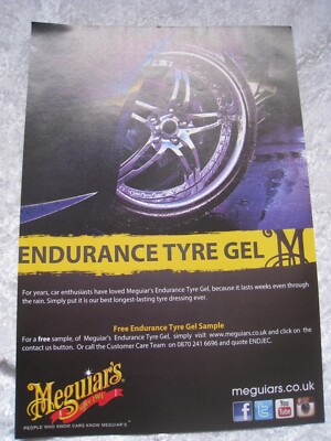 ENDURANCE REIFEN GEL MEGUIAR'S LANGLEBIGES REIFENVERBAND 2015 WERBUNG A4 DATEI 30