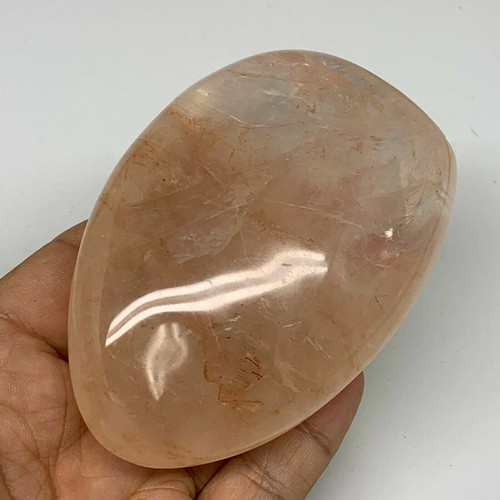 326.1g, 3.5"x2.5"x1.6" Red Hematoid Quartz Freeform Crystal Polished, B5496 - Picture 6 of 12