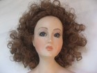 23" Beautiful Porcelain Doll "Michele by Vicky" 1985 Wearing a Victorian Dress — photo 4