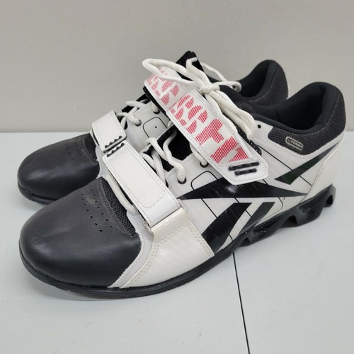 Reebok Women's Crossfit U-form Lifting Shoes Size US 10 Black and White - Picture 10 of 10