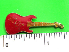 AC/DC Guitar - hat pin , tie tac , lapel pin , hatpin GIFT BOXED