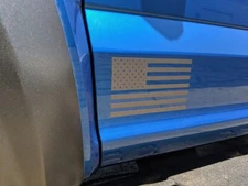 2020 Ford Raptor F-150 American Flag Vinyl Decals Pair Us 2019 F150