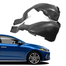 Pair Front Fender Liner Splash Guard LH + RH For Hyundai Elantra 2017-2018 US
