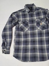  2 Carhartt Plaid Button Down Rugged Flex Long Sleeve Shirt Men  s Small