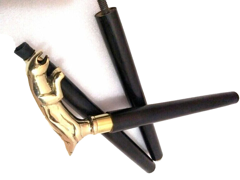 Nautical Solid Brass Handmade Black designer Look… - image 4