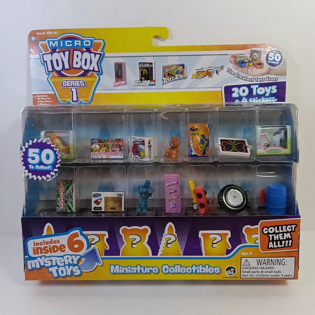 Toy Box Micro Miniature Collectibles, Series 1