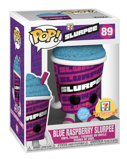 Funko Pop! 7-11 Slurpee #89 Blue Raspberry Slurpee [Glitter