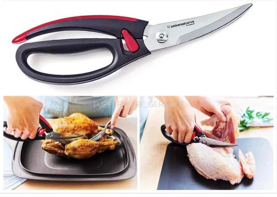 Tupperware Trinciapollo Universale Forbici per alimenti cotti o crudi 
