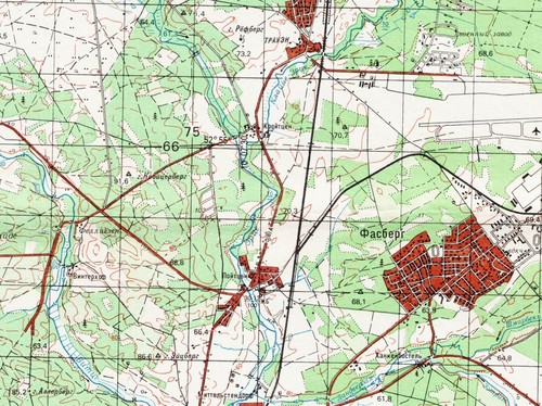 Mapa Topográfico Militar Soviético Ruso - MUNSTER (Alemania) 1:50 000, REIMPRESO - Imagen 6 de 7