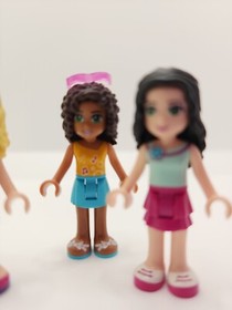 Authentic Lego Friends Replacement Minifigure Lot Naya Matthew Andrea Emma 41130