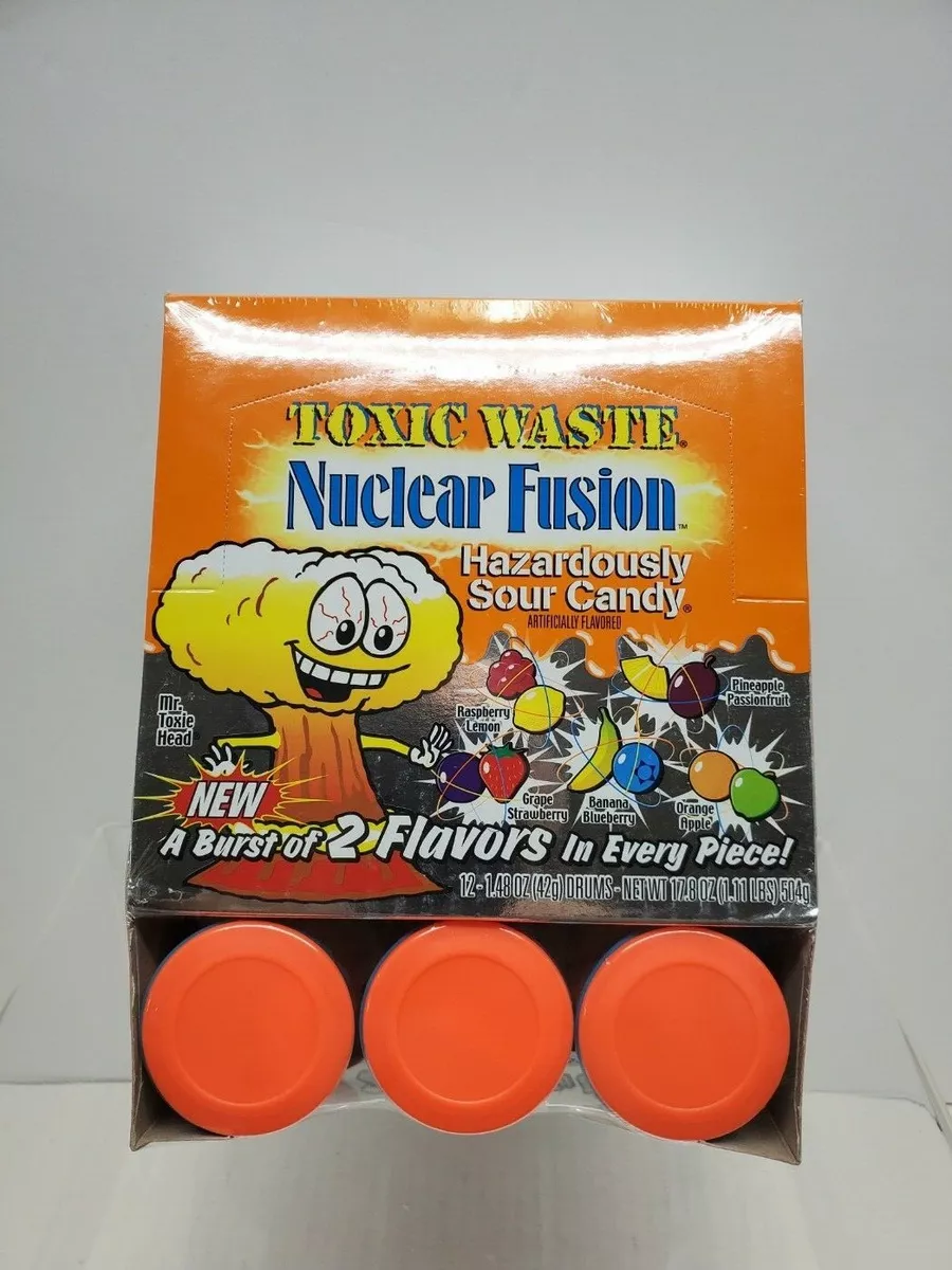 Toxic Waste Nuclear Fusion Hazardously Sour Candy