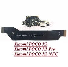 OEM DC Charging Port Jack Board Motherboard Cable Flex For Xiaomi Poco X3 X3 NFC
