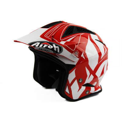 Airoh TRR S Convert On Road Adults Motorcycle Trials Urban Jet Open Face  Helmet | eBay