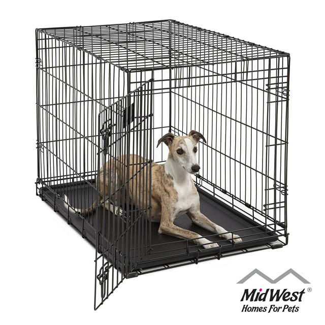 metal dog crate with divider
