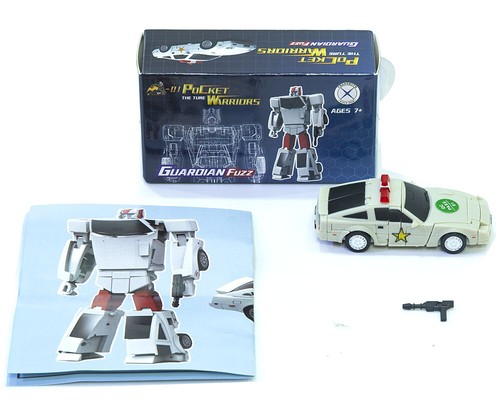 X-Transbots pocket Warriors MX-mini01 Streetwise Fuzz Defensor Small scale - Picture 5 of 16
