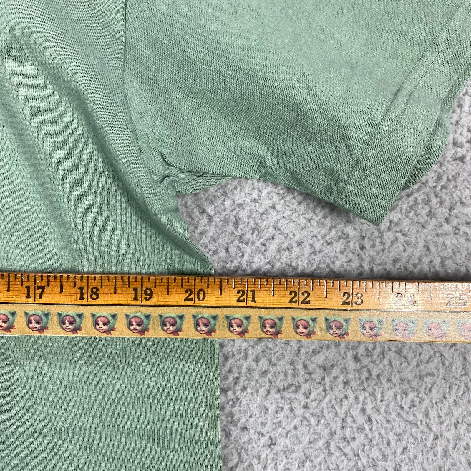 Vintage Arizona Jean Company T-Shirt XL Green Crew Neck Tee Made in USA