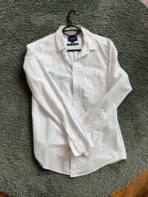 PULL&BEAR Hemd * weiß gepunktet * Größe M * gebraucht