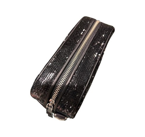 Marc Jacobs Flash Leather Crossbody Bag - Black Sequin - Picture 2 of 7