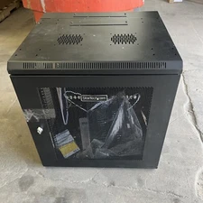 StarTech.com 12U 19" Wall Mount Network Cabinet - 16" Deep Hinged Locking IT ...
