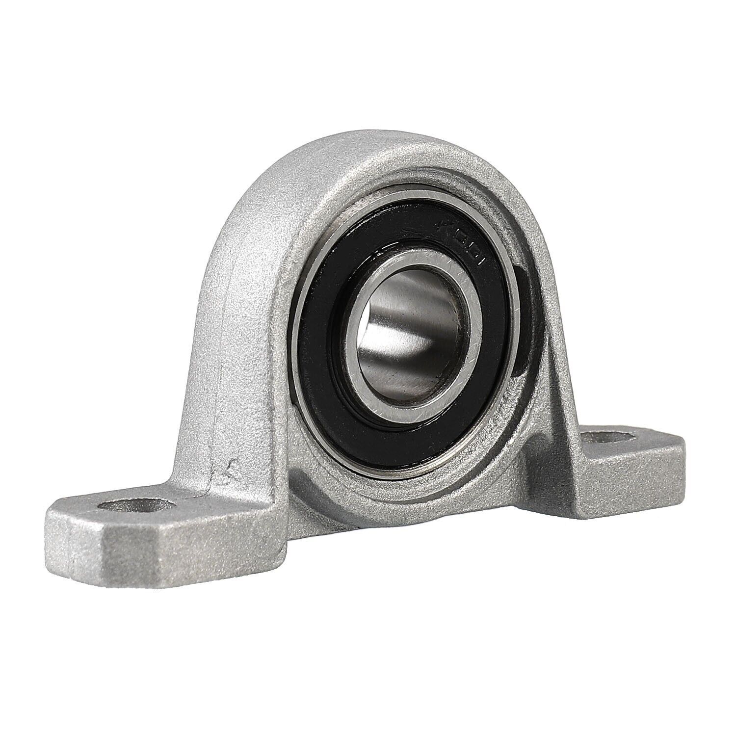 Kozelo 2 Stück UCP201 Stehlager | 12mm Bohrung Selbstausrichtung | Gusseisen Chromstahl