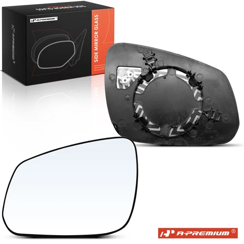 A-Premium Left Driver Side LH Mirror Glass with Heated for Chevy Spark 2016-2018