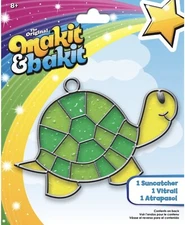Colorbok Makit & Bakit Suncatcher Kit-Turtle, TB-61816