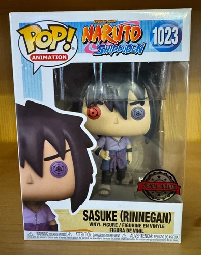 Funko Pop SASUKE (RINNEGAN) #1023! Naruto Shippuden EDICIÓN ESPECIAL