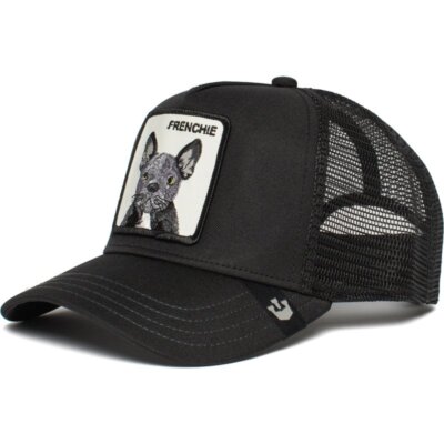 Goorin Bros Frenchie Dog Animal Farm Snapback Trucker Hat New Goorin Farm Trucker Baseball Snapback Hat Cap Frenchie  main image 3