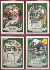 1990 FLEER NEW YORK JETS TEAM SET (13) PACK FRESH - FREEMAN McNEIL, AL TOON