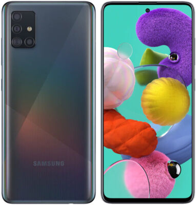 Factory Unlocked Samsung Galaxy A51 (SM-A515U) 6.5'' 128GB / 4GB Black Excellent