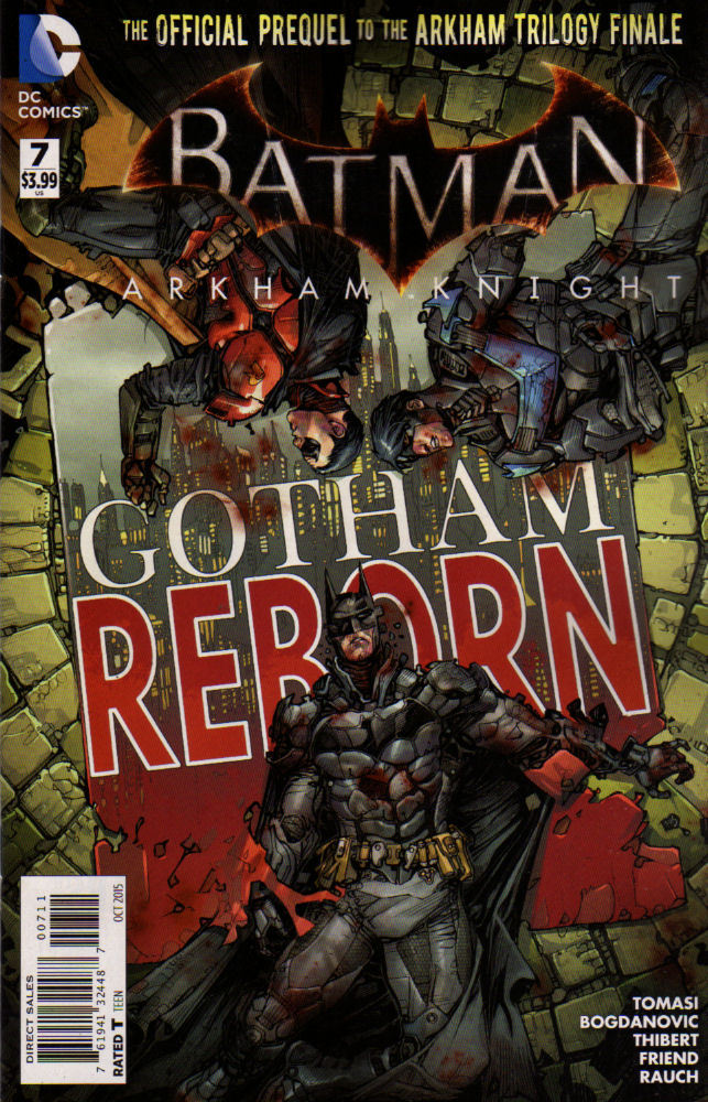BATMAN Arkham Knight #7 - Video Game Prequel- Back Issue