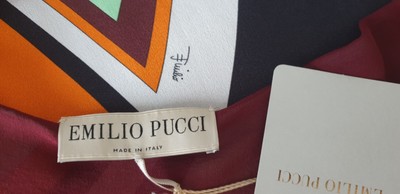 Original Emilio Pucci Seidenkleid Damen Kleid Dress Seide