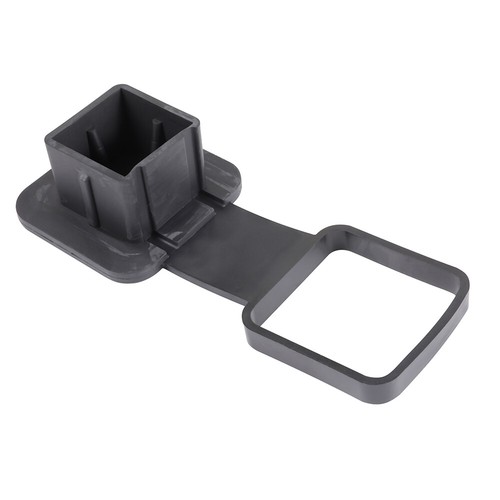 2" Trailer Hitch Receiver Cover Plug Rubber Tow Tube Cap Protector For BMW - Picture 4 of 9