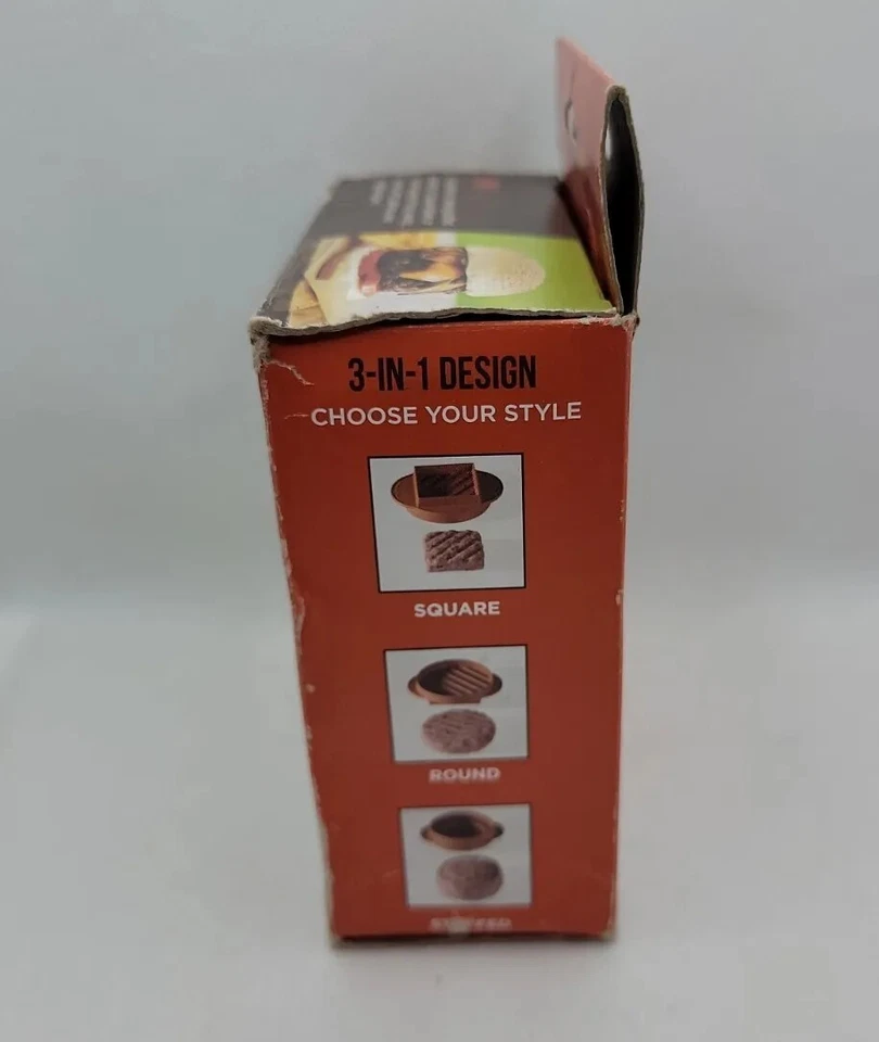 Prensa para hamburguesas rellenas Nordic Ware Nordicware vintage Foto 2 de 4