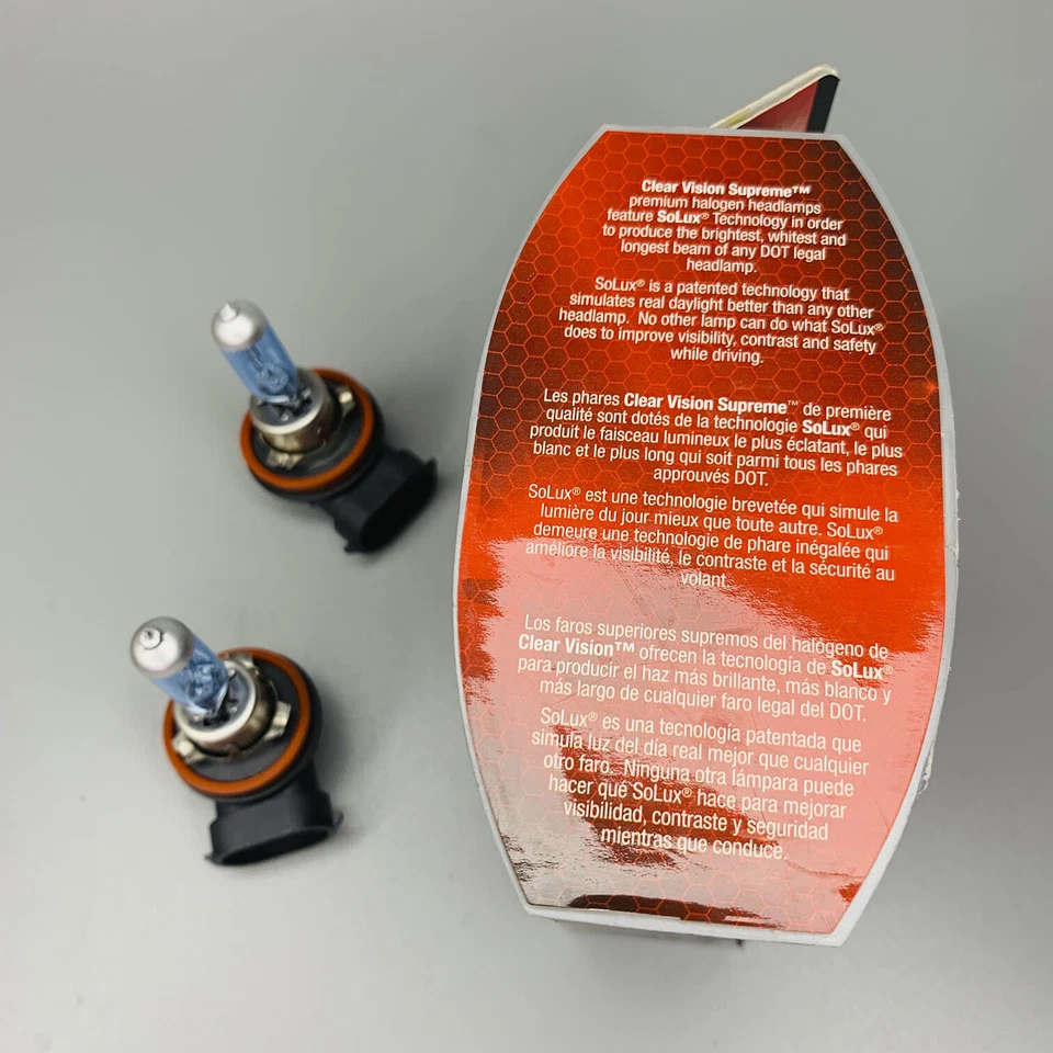 For Mercedes-Benz Nissan Suzuki Jeep EiKO H11 Clear Vision Supreme Halogen Bulb - Image 3 of 4