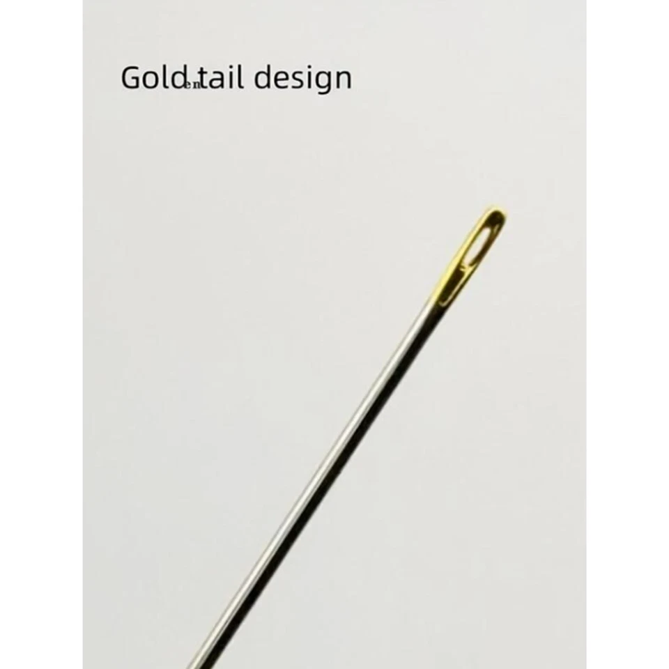 Stainless Steel Self-threading Needle Opening Sewing Darning Needle Set 30PCS - Image 2 of 4
