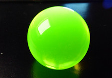 600 Gramm schwere 8 cm Uranglas Kugel für Test Geigerzähler Prüfstrahler