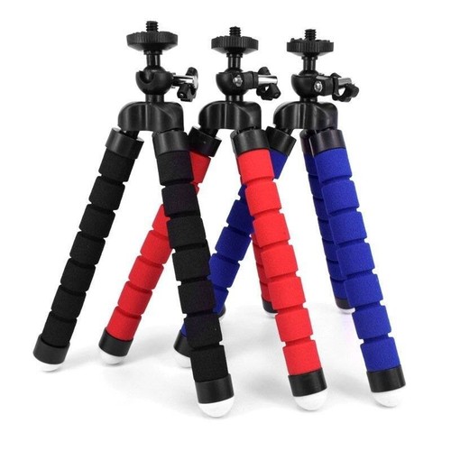 New Mini Universal Flexible Tripod Stand For Phone Digital Photo Camera 1355 - Zdjęcie 2 z 7