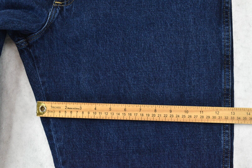 Wrangler Jeans Rugged Wear Outdoors Relaxed Straight Dark Wash Blue Mens 40x32 - Picture 17 of 22