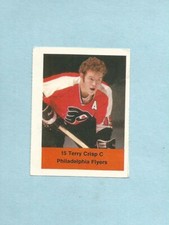 1974-75 Acme Loblaws Hockey Terry Crisp Philadelphia Flyers