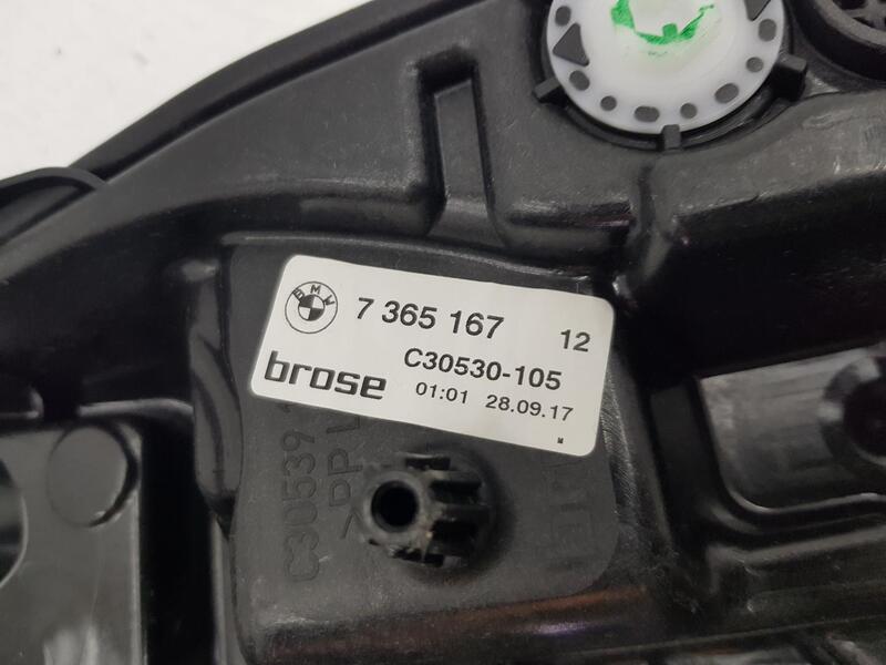 51337487087 rear power window lh for BMW 5 20 I 2016 7365167 