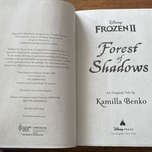 KINDERBUCH - Disney - Frozen II: Wald der Schatten (2019, Hardcover) - Bild 5 von 6