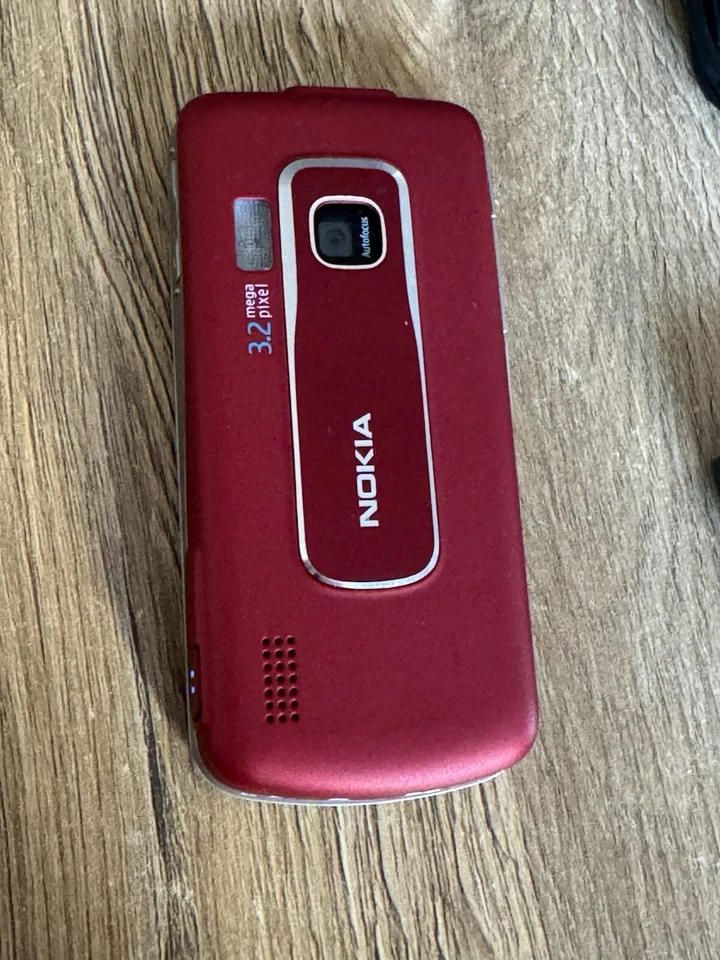 Nokia 6210 Navigator Rot Sehr Gut - Bild 4 von 4