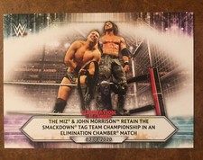 The Miz & John Morrison 33 WWE Topps 2021 Card