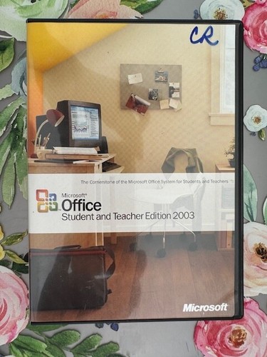 Microsoft Office Student and Teacher Edition 2003 with Key and Booklet (clean)