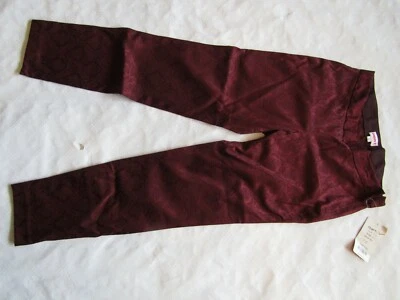 Damenjeans 34 NEU mit Etikett Rot mit Blumenmuster Nature Escape - Bild 1 von 4
