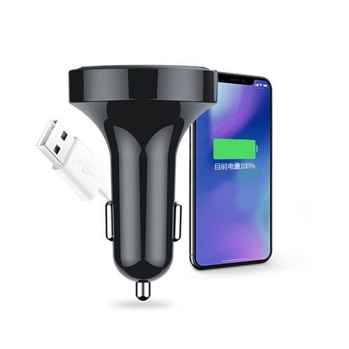 Voiture Sans Fil Bluetooth 5.0 Transmetteur FM Lecteur MP3 Radio Adaptateur Chargeur 2USB - Photo 7/23