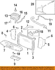 GM OEM 87-26 Achieva Cooling Radiator Components-Baffle Retainer 10121502